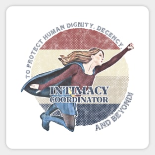 Intimacy Coordinator Superhero 2 Sticker